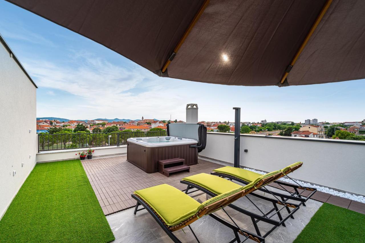 Panorama Deluxe Apartment Zadar Bagian luar foto