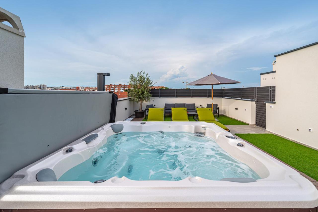 Panorama Deluxe Apartment Zadar Bagian luar foto