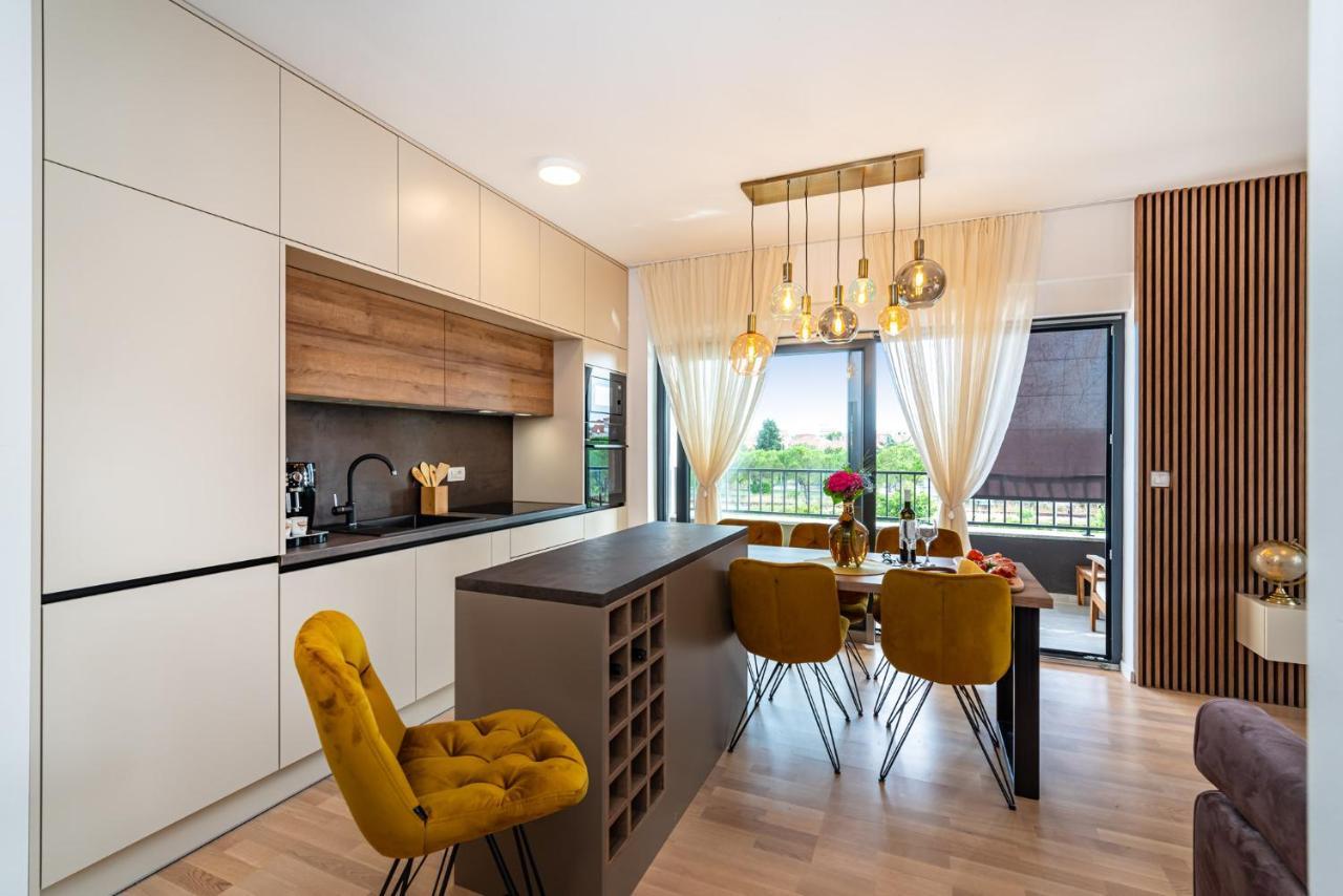 Panorama Deluxe Apartment Zadar Bagian luar foto