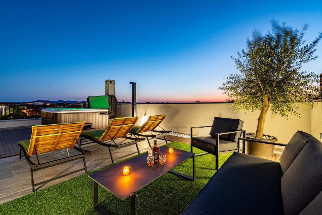 Panorama Deluxe Apartment Zadar Bagian luar foto