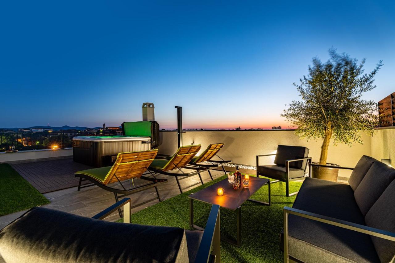 Panorama Deluxe Apartment Zadar Bagian luar foto